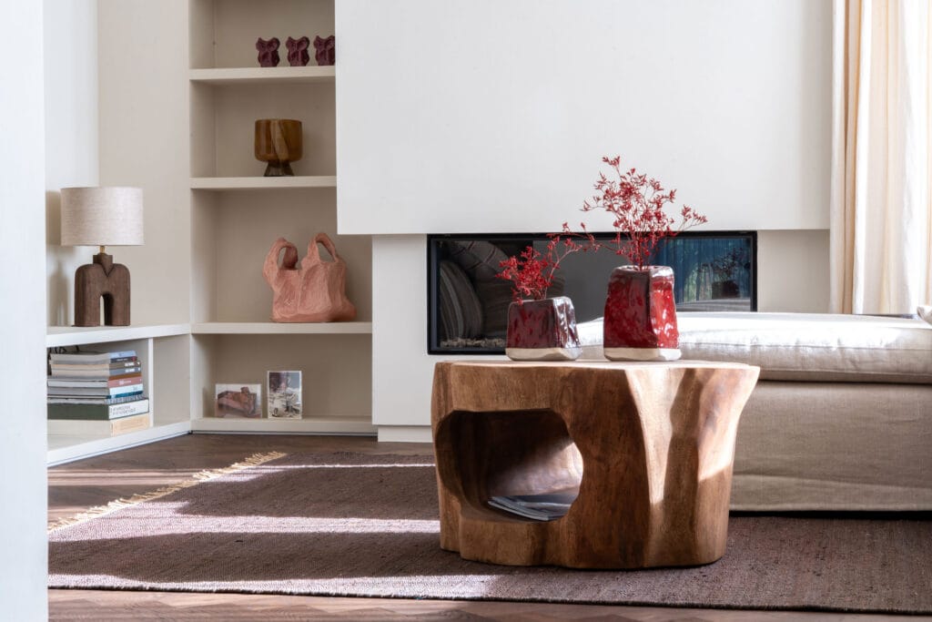 Coffee table suar wood