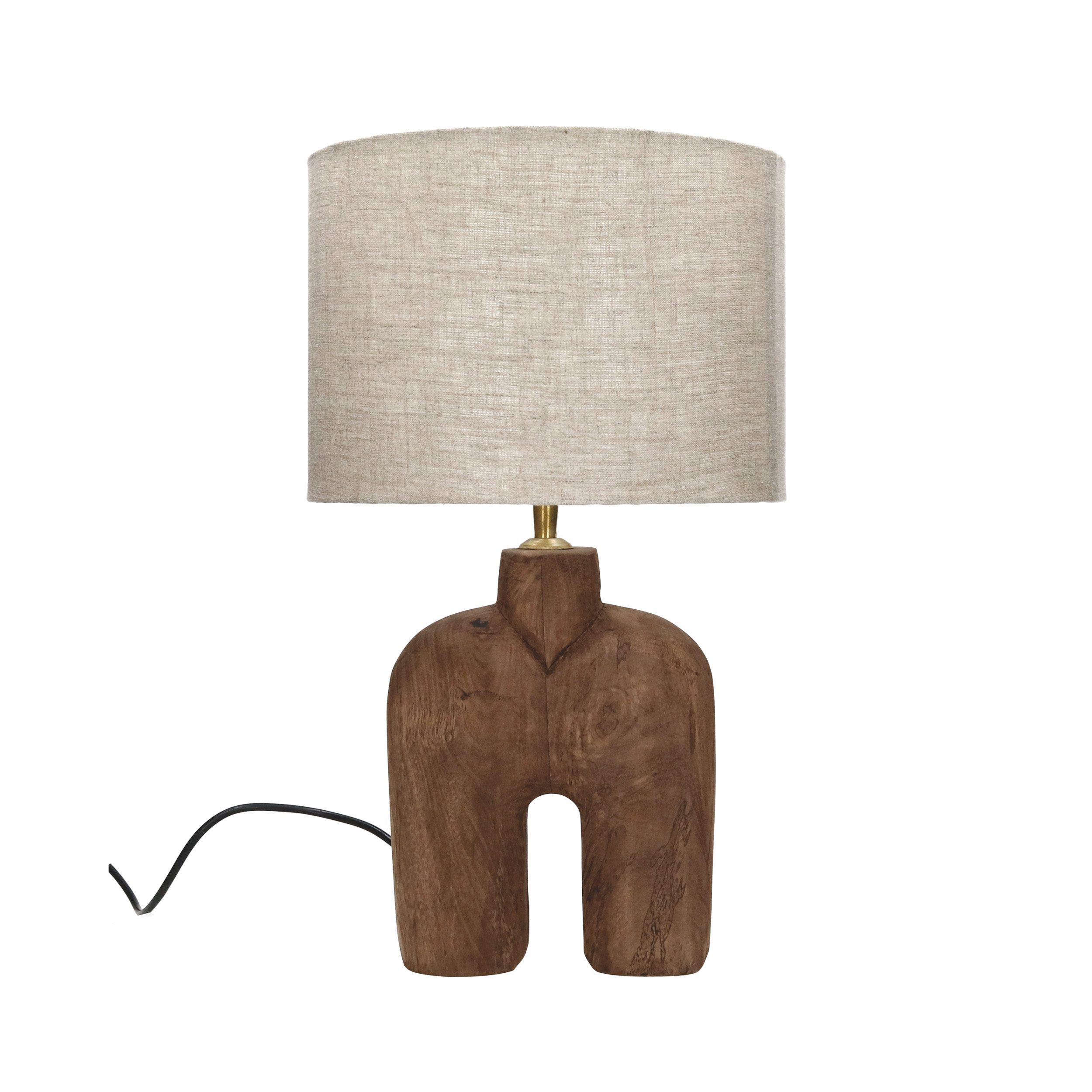 Table lamp mango wood
