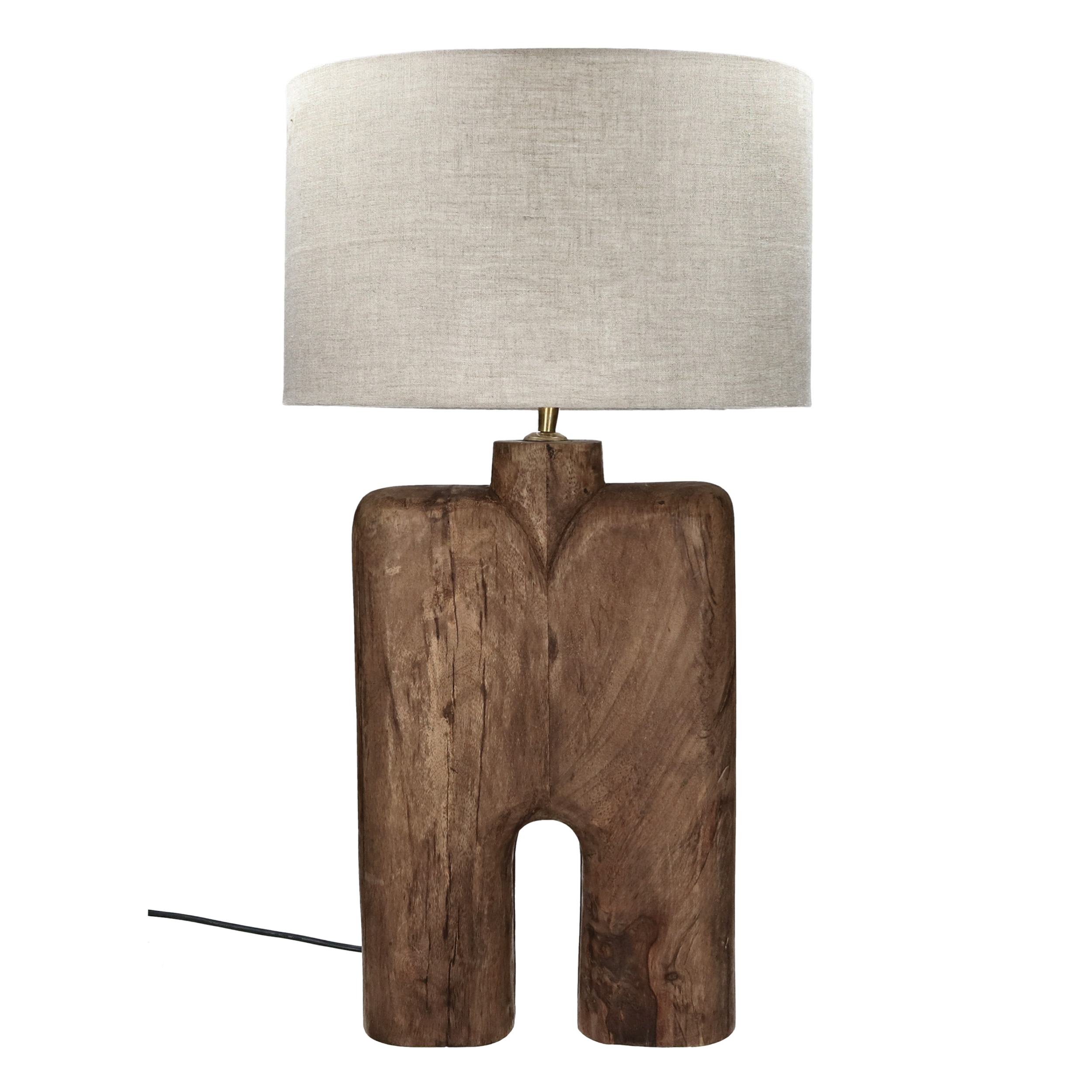 Table lamp mango wood