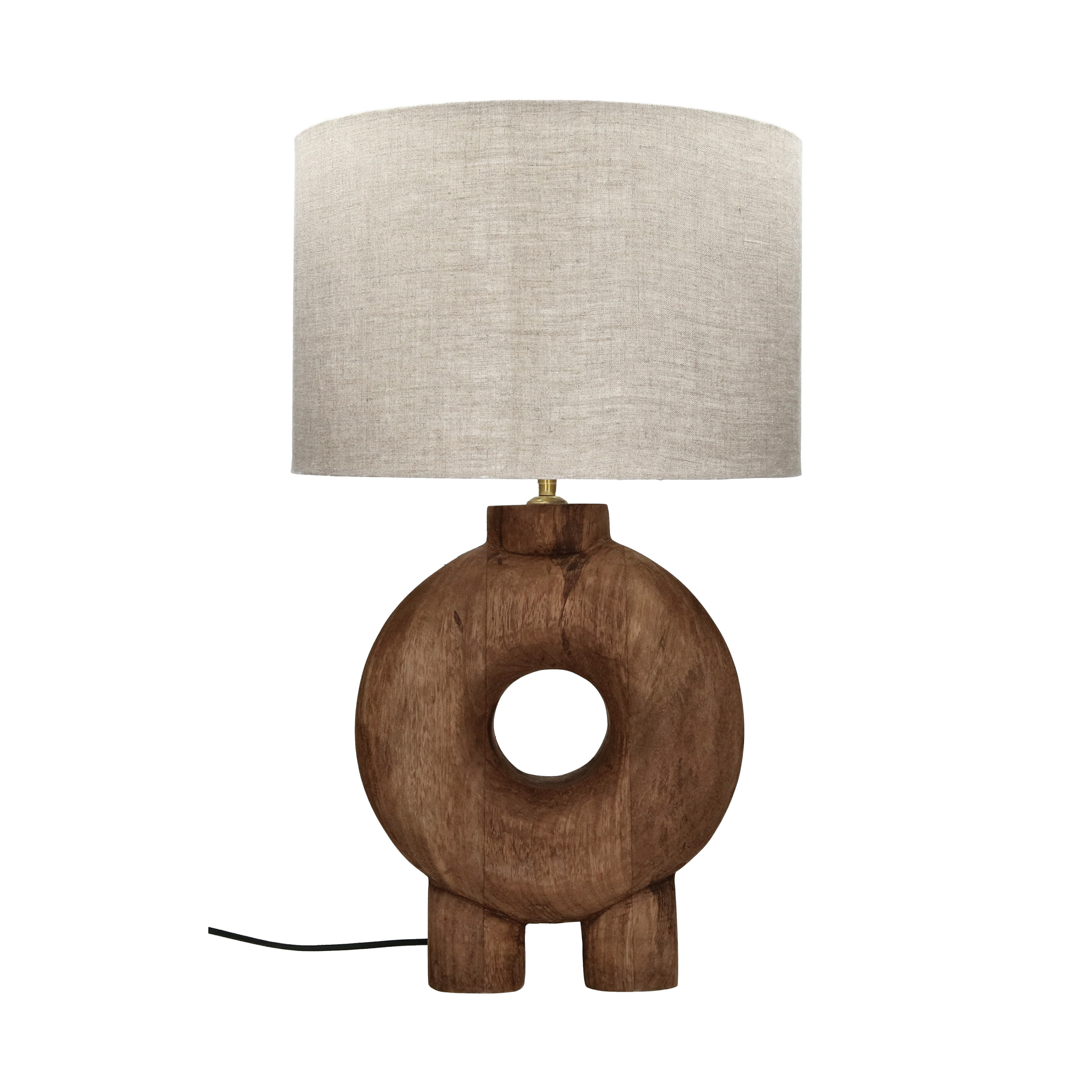 Table lamp mango wood