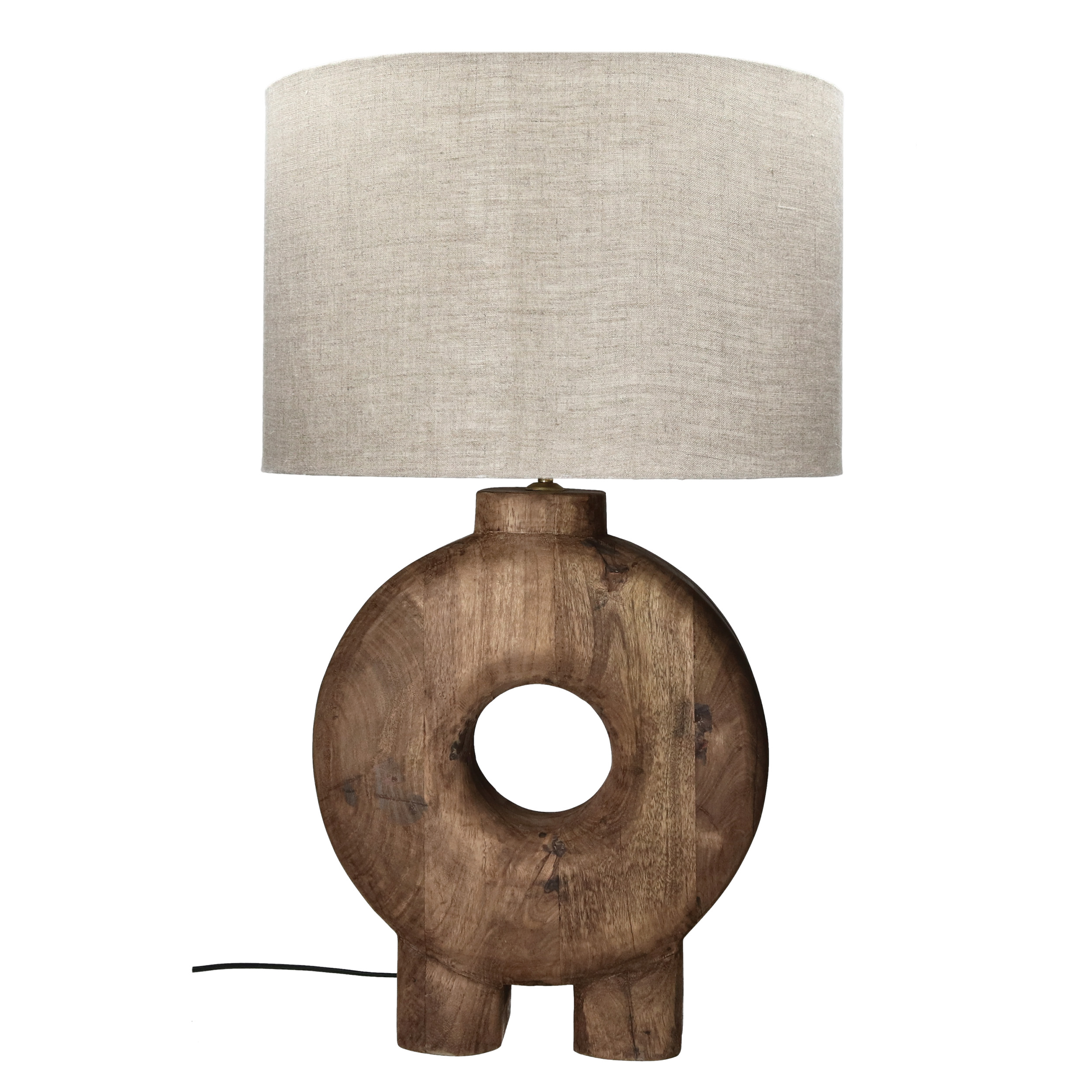 Table lamp mango wood