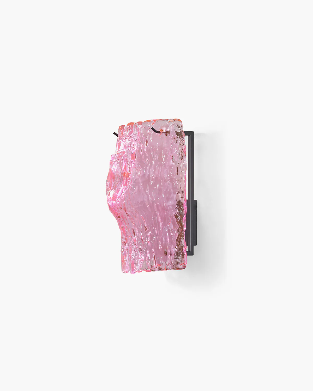 Glass wall lamp