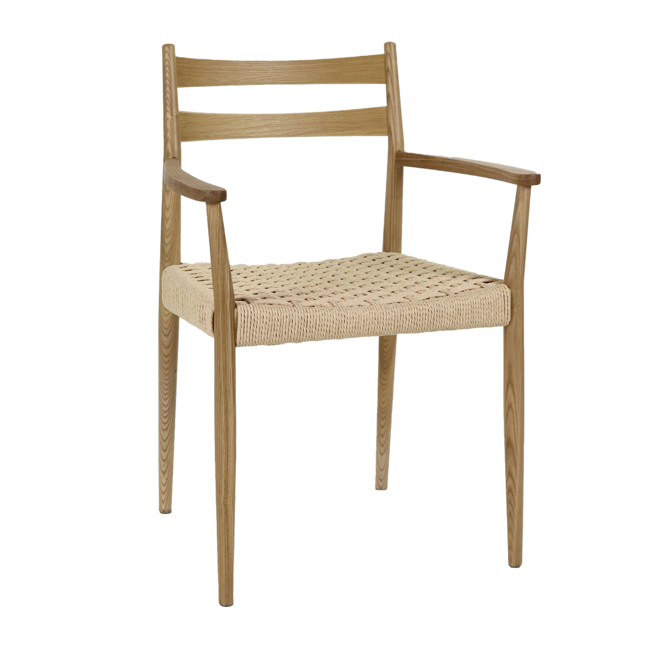 Dining chair ashwood with armrest
