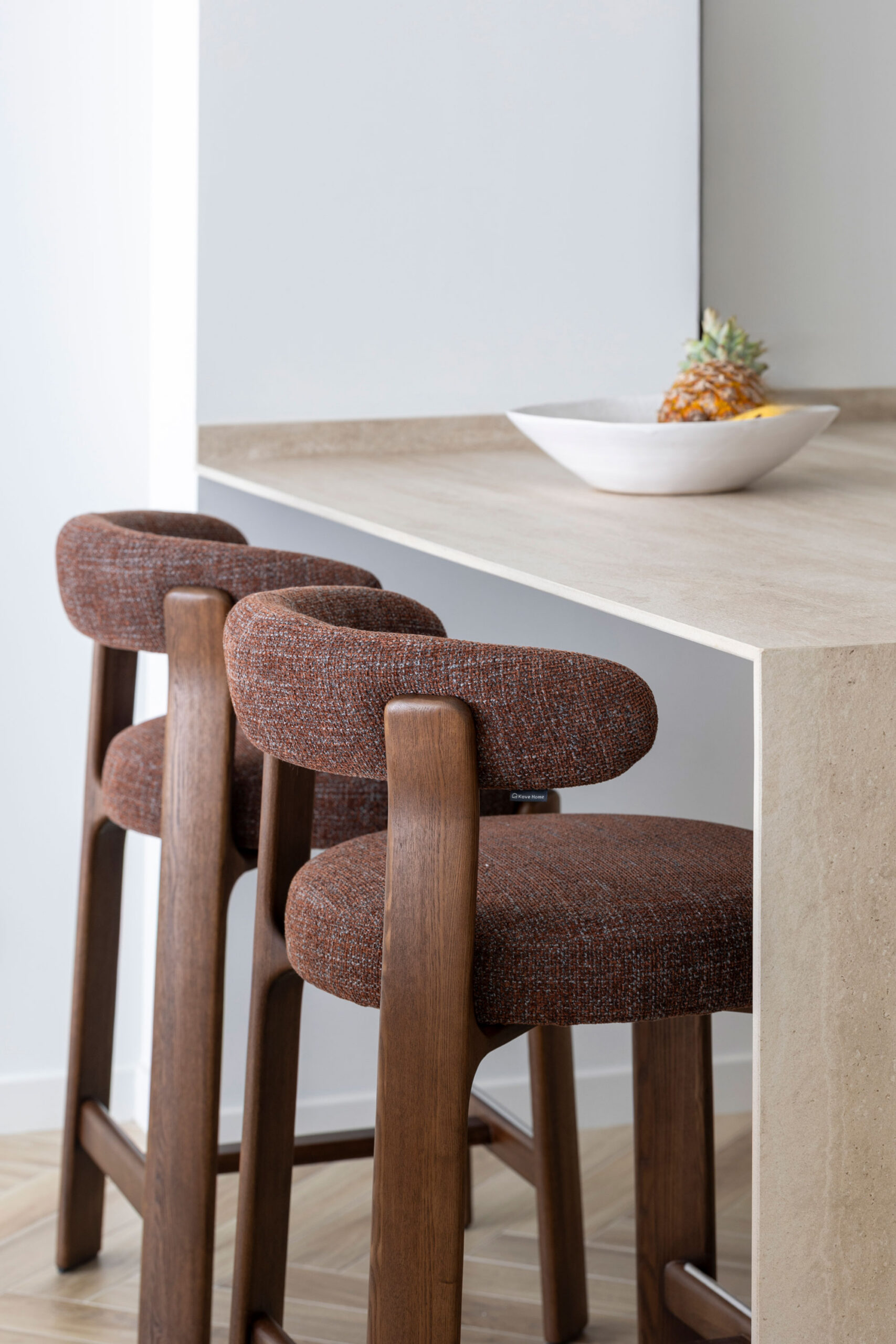 Counter stool brown