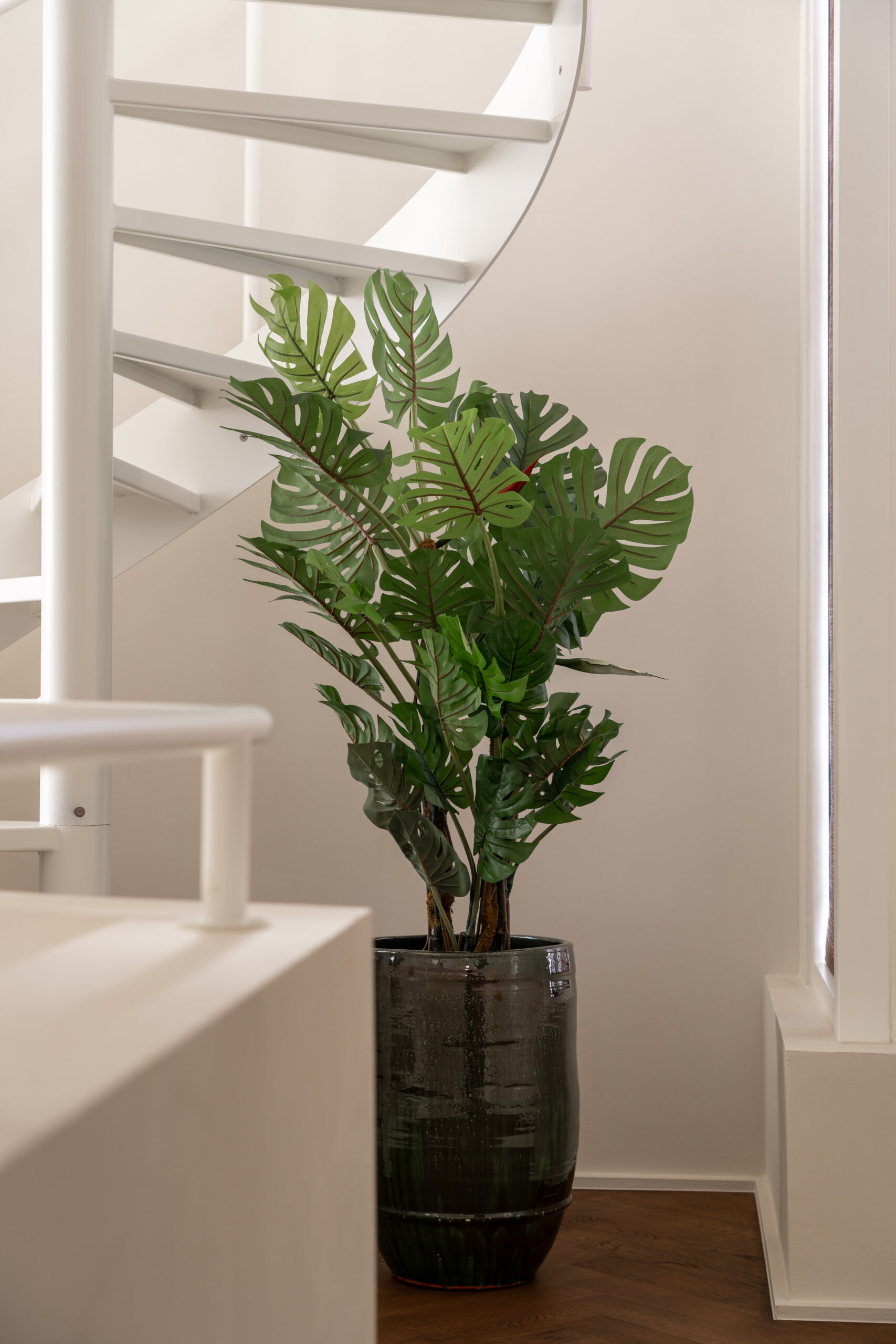 Planter dark green