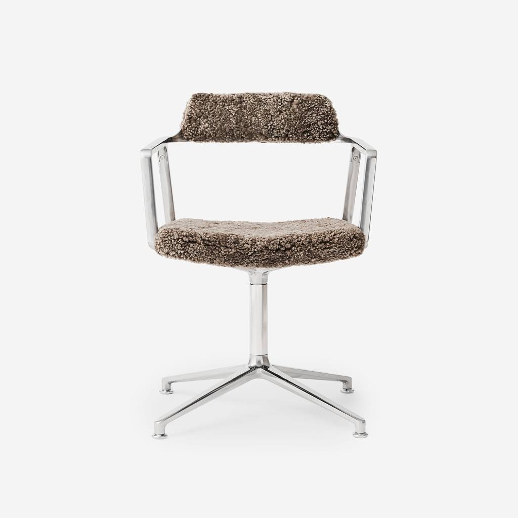 Swivel dining chair
