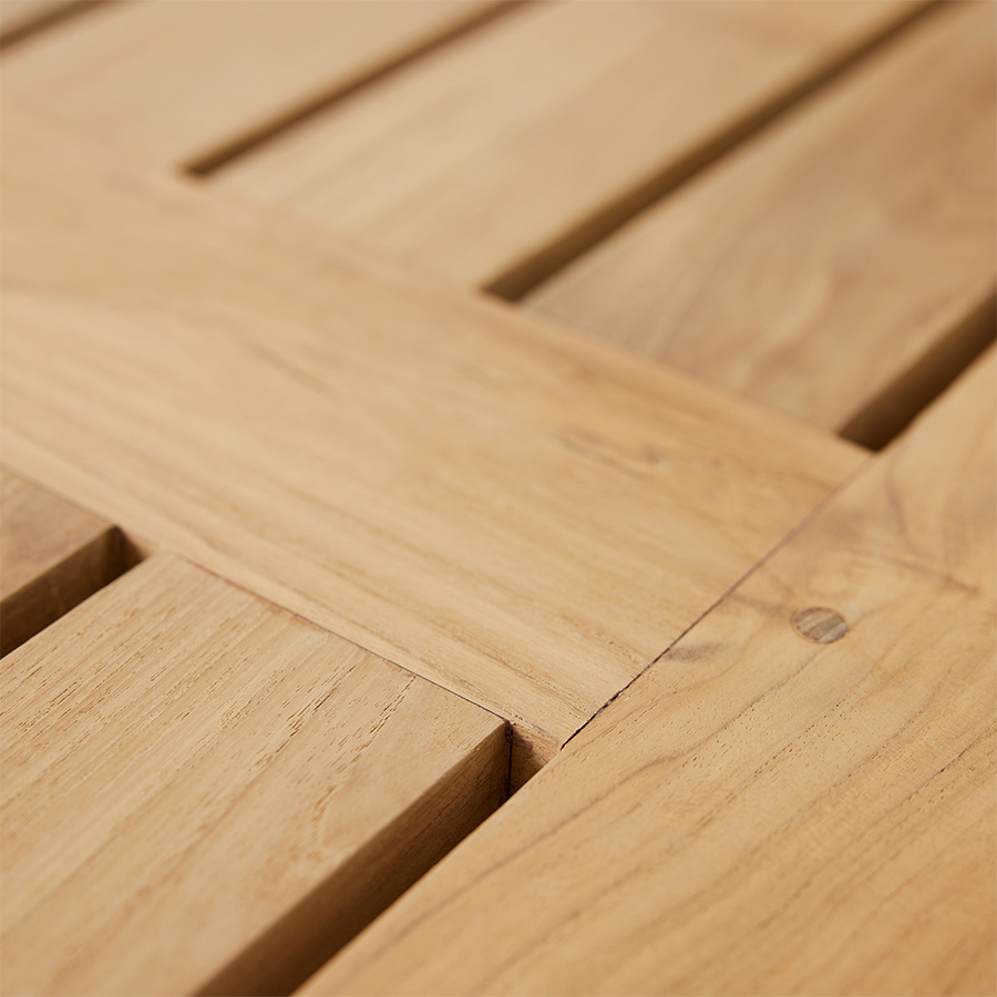 Outdoor daybed teak