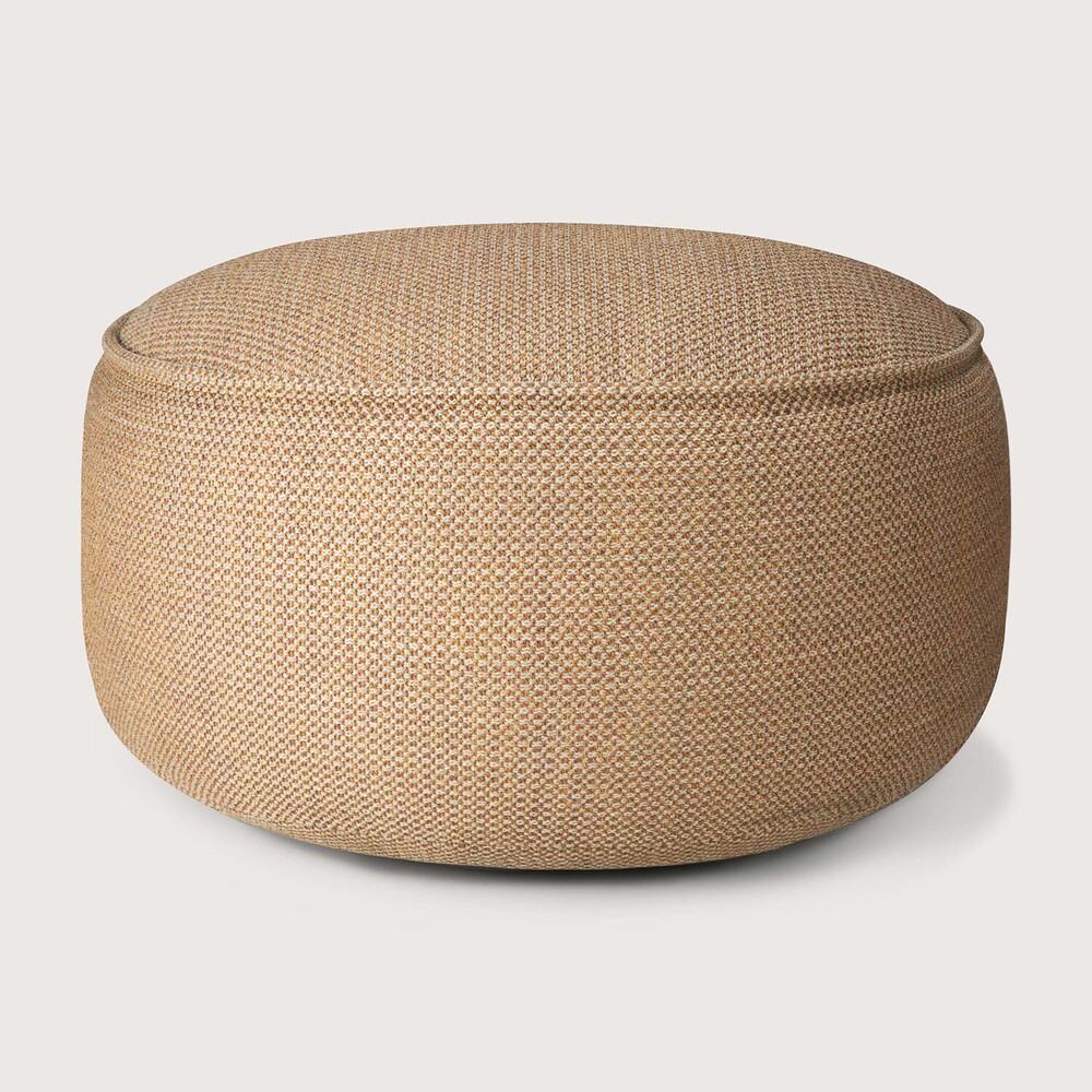 Outdoor pouf mocha