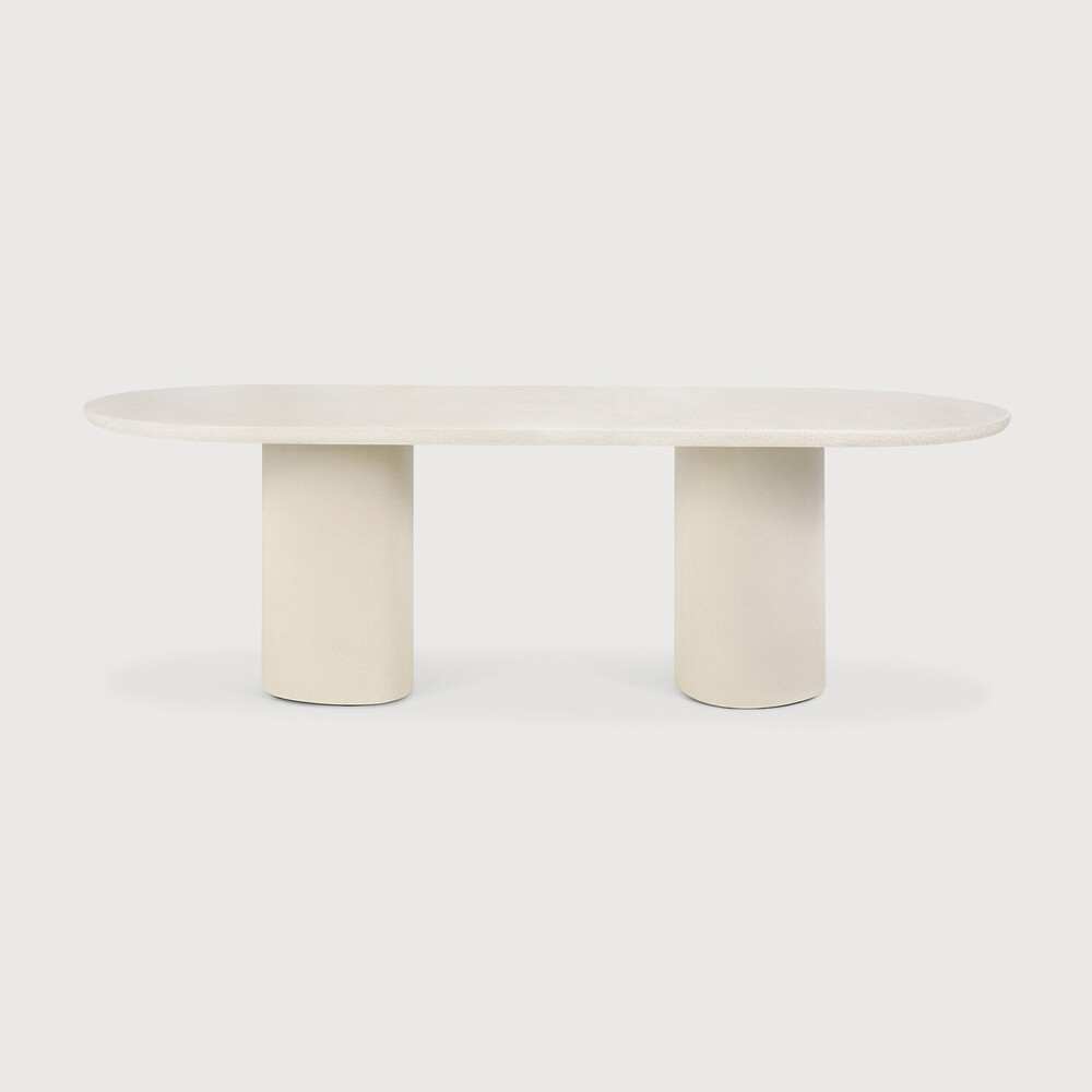 Dining table microcement