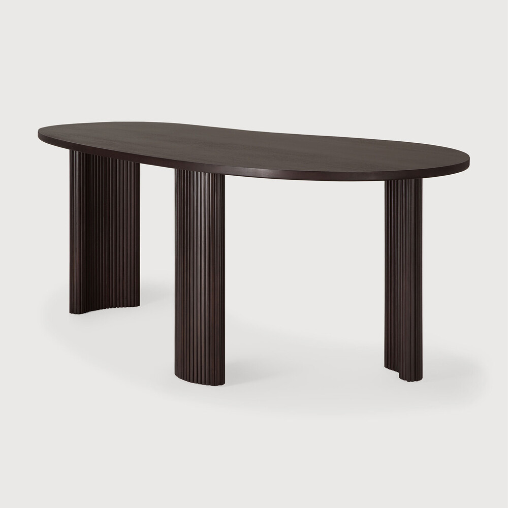 Desk dark brown mahogany
