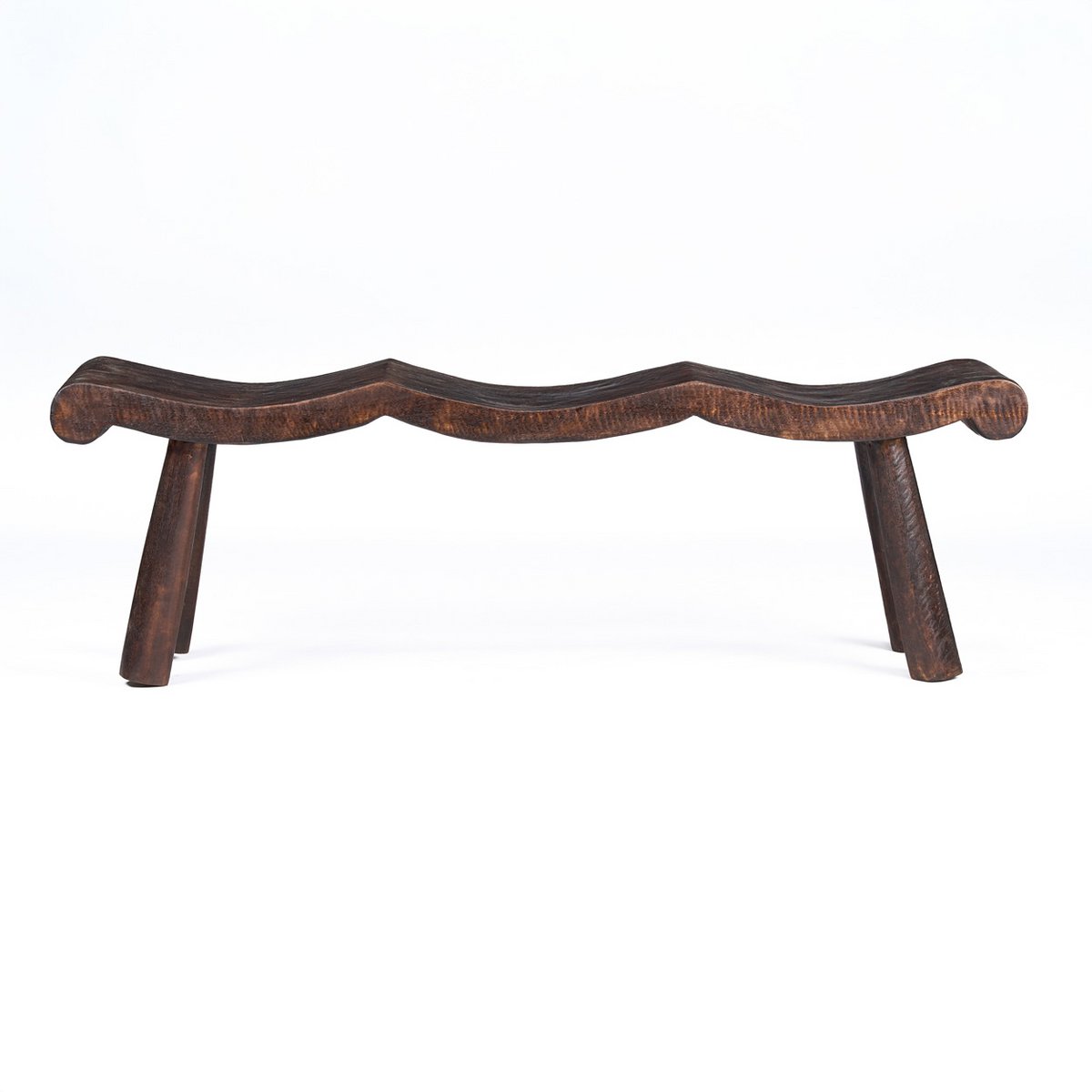Bench dark walnut