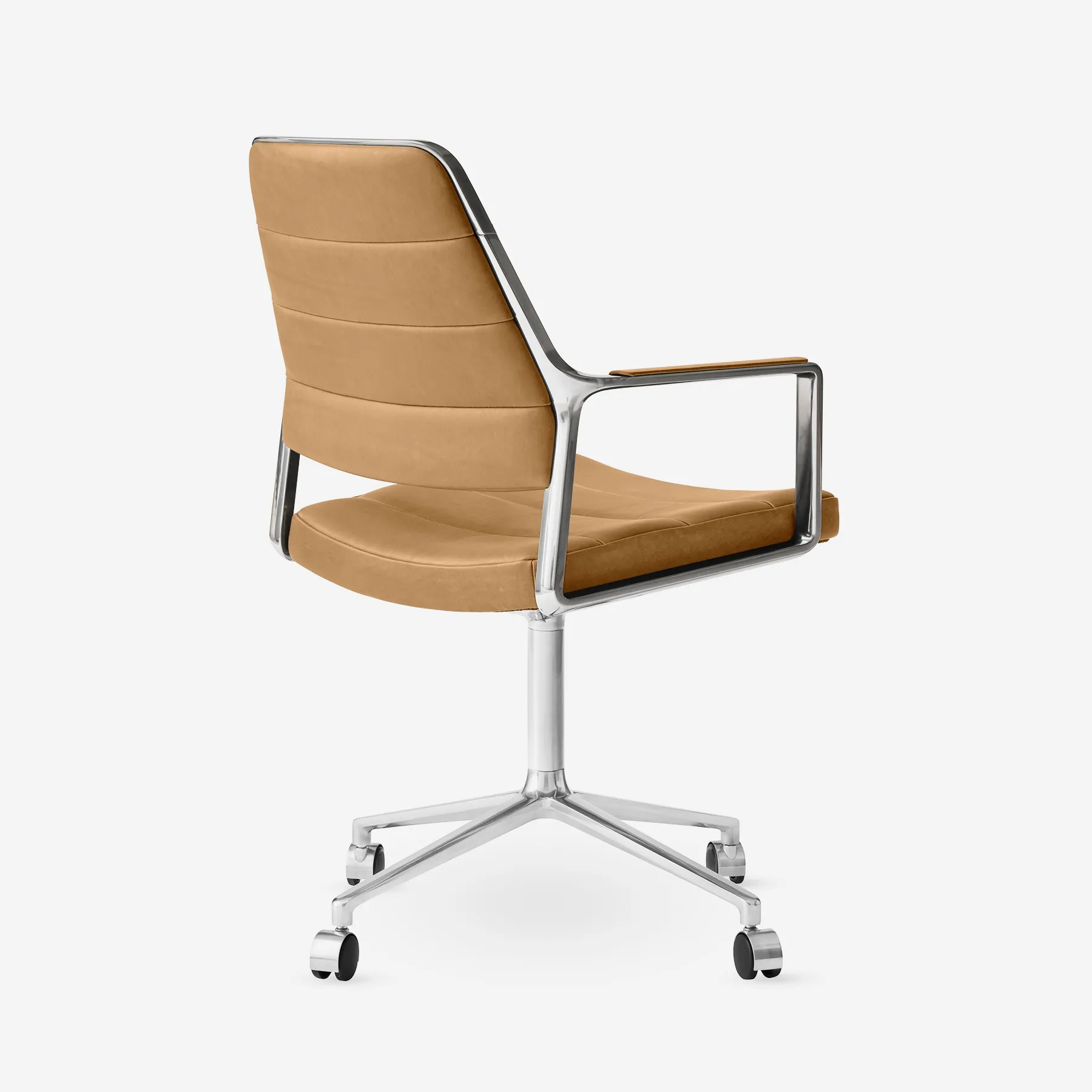Desk chair with armrest